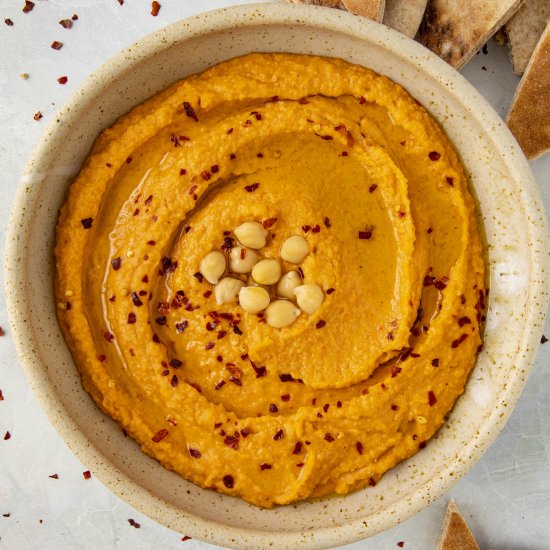 Roasted Red Pepper Hummus