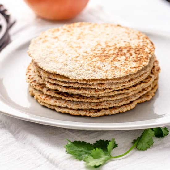 Keto Coconut Flour Tortillas