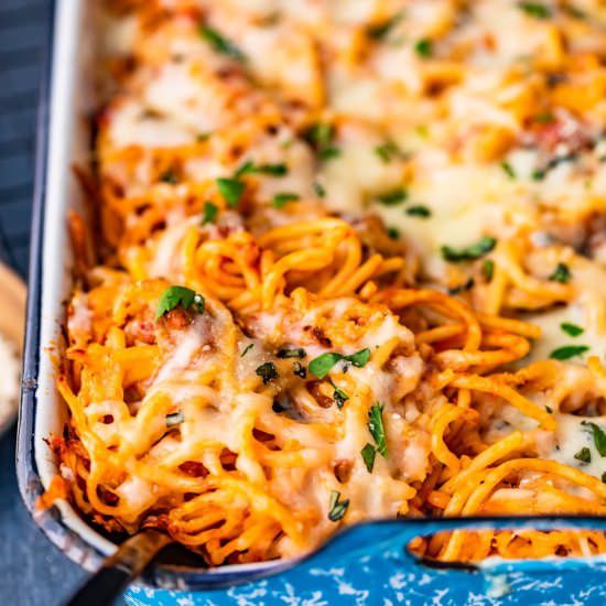 Baked Spaghetti!