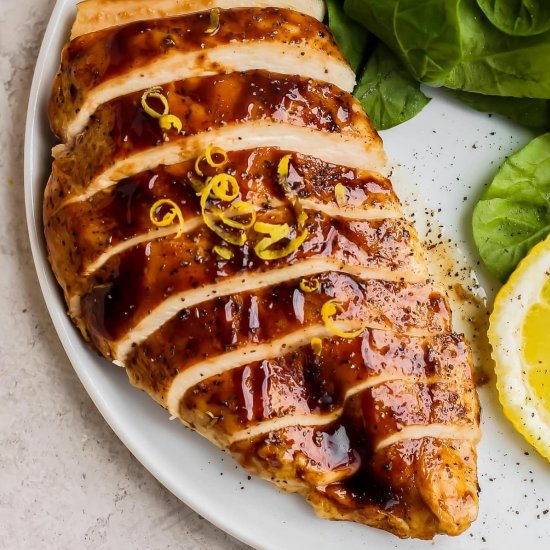 Lemon Honey Balsamic Chicken!