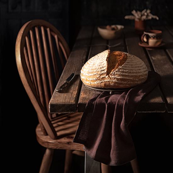 Mixed flour country bread