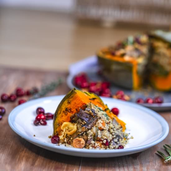 Quinoa stuffed pumpkin