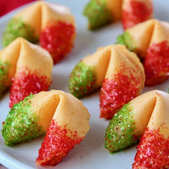 Glitter Fortune Cookies