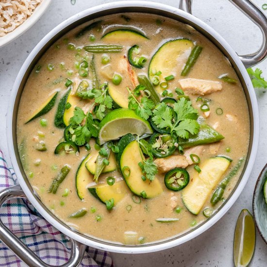 THAI GREEN CHICKEN CURRY