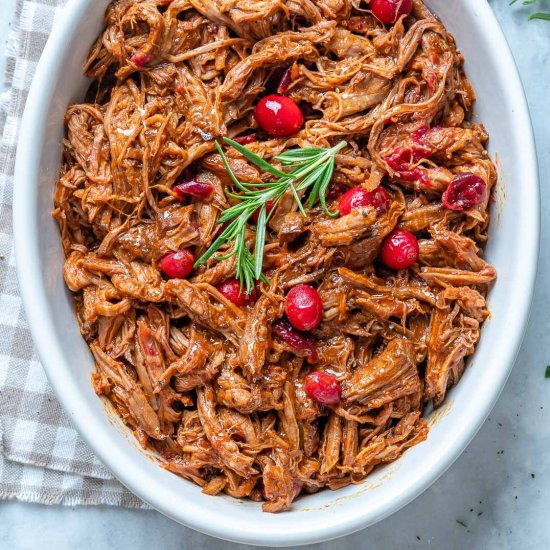 SLOW COOKER CRANBERRY BEEF BRISKET