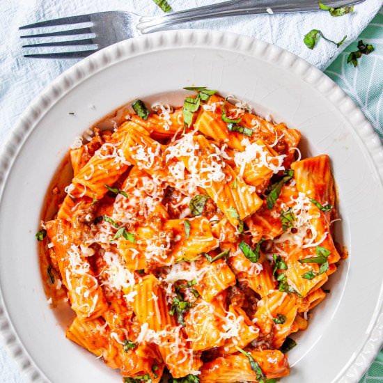 Instant Pot Baked Ziti