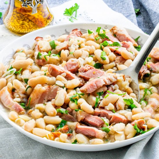 Instant Pot Tuscan White Beans