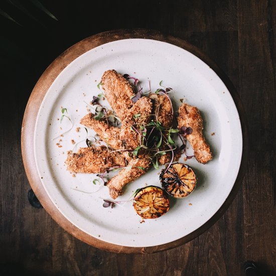 Spice Dusted Baked Wings