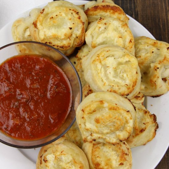 Garlic Chicken Pinwheels