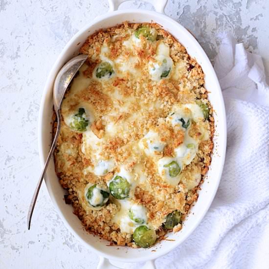 Brussels Sprouts Gratin