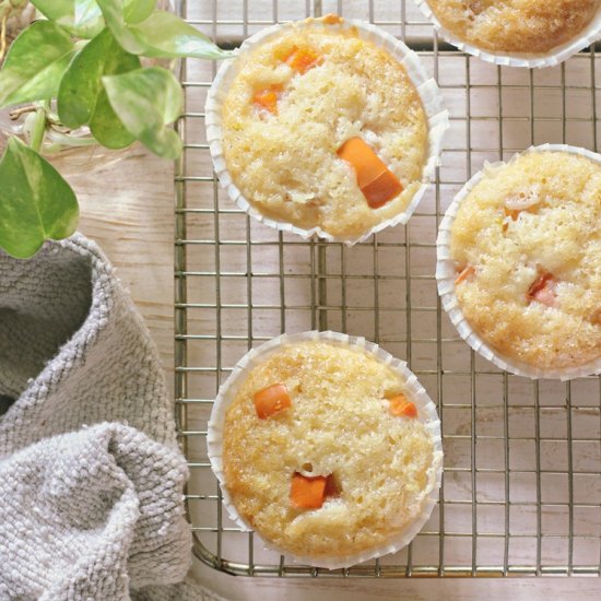 Egg Free Persimmon Muffins