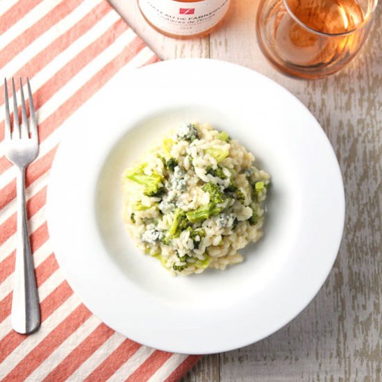 Broccoli Gorgonzola Risotto