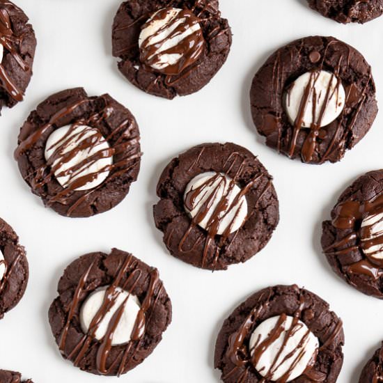 Vegan Hot Chocolate Cookies