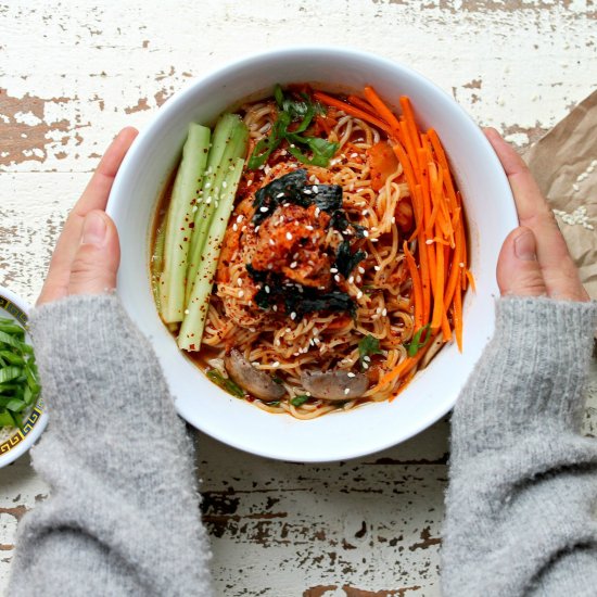 Kimchi Bibim Guksu