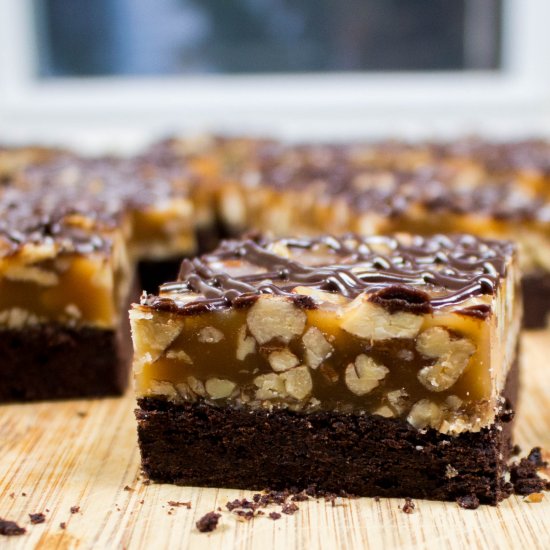 Pecan Turtle Bars