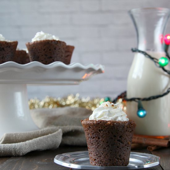 Gingerbread Cookie Cups