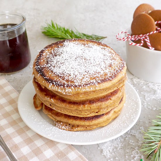 Gingerbread Pancakes