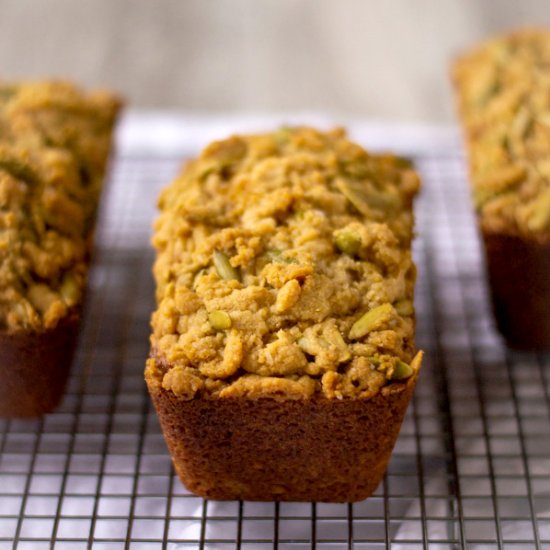 Pumpkin Streusal Bread