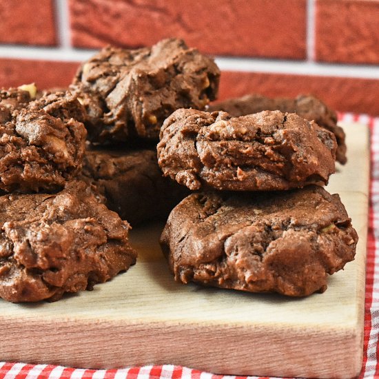 Double Chocolate Walnut Chunkies