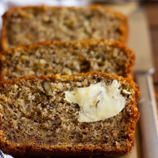 Nigella Lawson’s Banana Bread