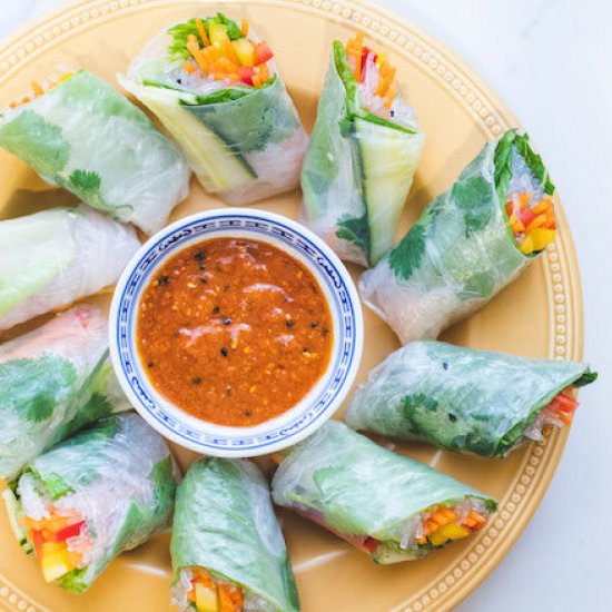 Summer Rolls with tips and tricks!