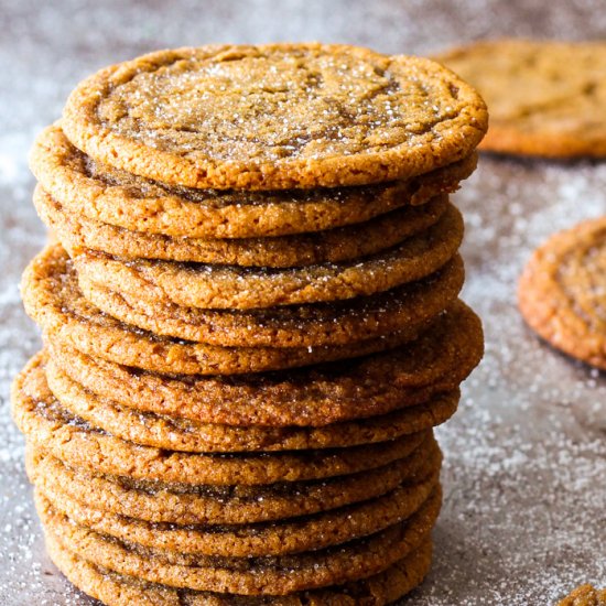 Old Fashioned Chewy Molasses Cookie