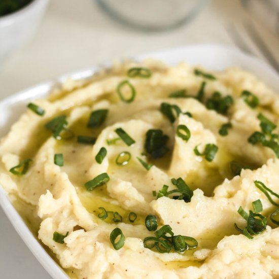 brown butter sweet potato mash