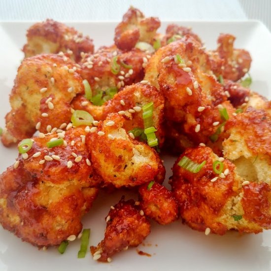 Vegetarian Korean Wings