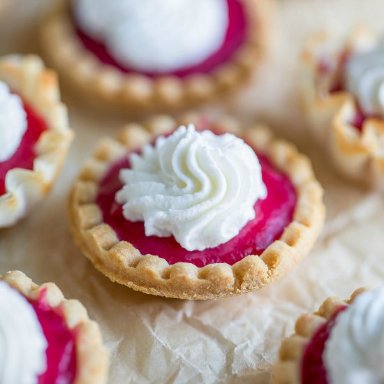 Cranberry Shortbread Tarts