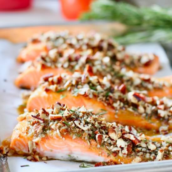 Pecan Crusted Salmon