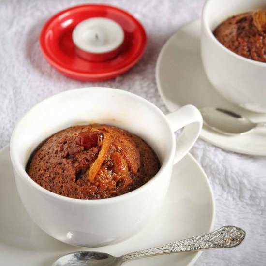 Christmas Plum Cake – Easy Mug Cake