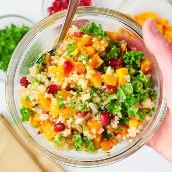 Butternut Squash Quinoa Salad