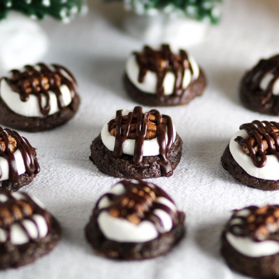 Chocolate Marshmallow Cookies