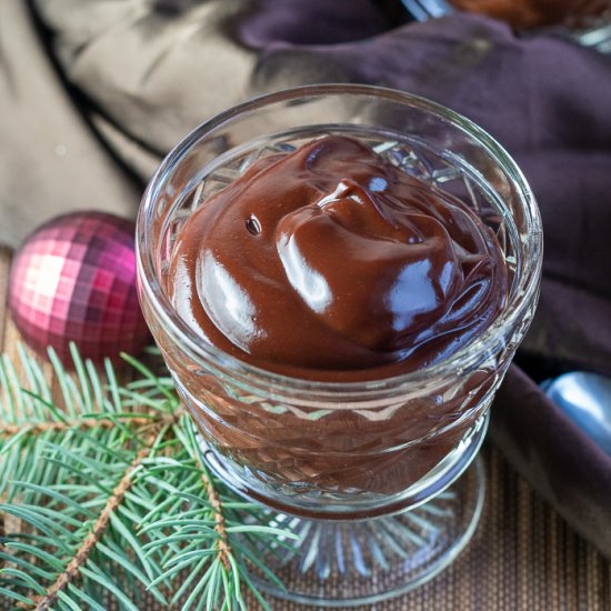 Easy Microwave Chocolate Pudding