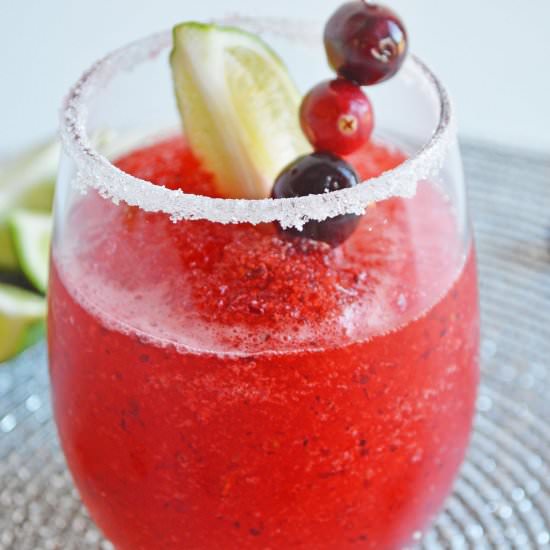 Frozen Cranberry Margarita