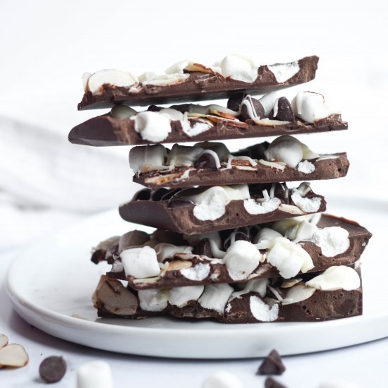 Rocky Road Chocolate Bark