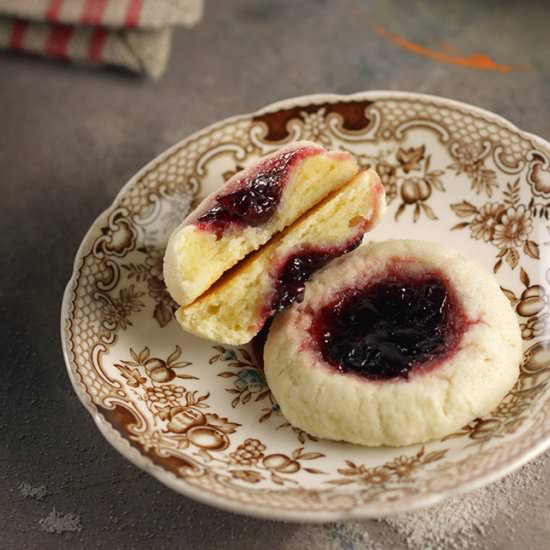 Cherry Almond Thumbprints