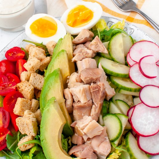 Chicken Caesar Cobb Salad