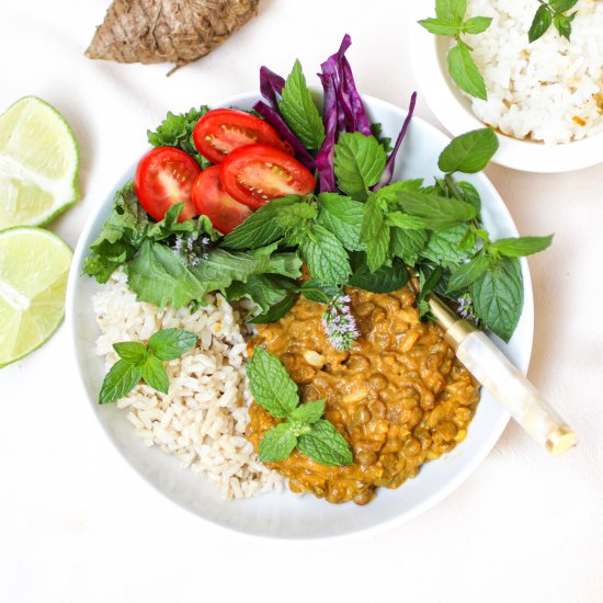 Turmeric Lentil Dahl