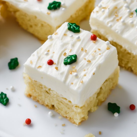 Easy Sugar Cookie Bars