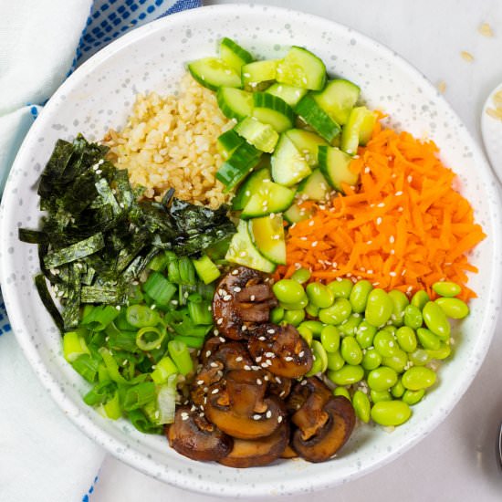 Customizable Sushi Bowls