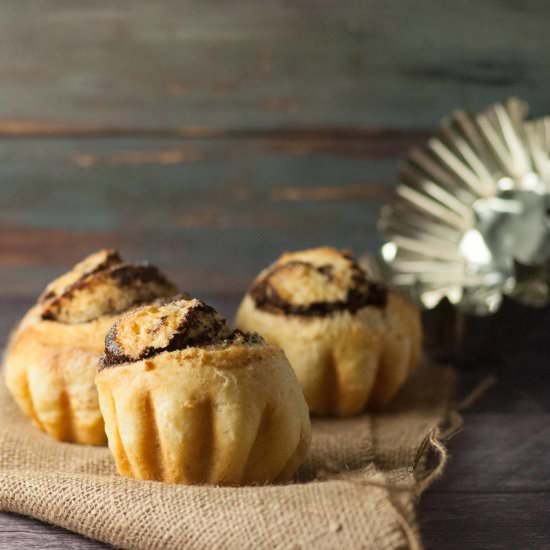 Chocolate no-knead brioche