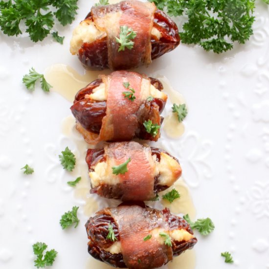 Bacon Wrapped Dates