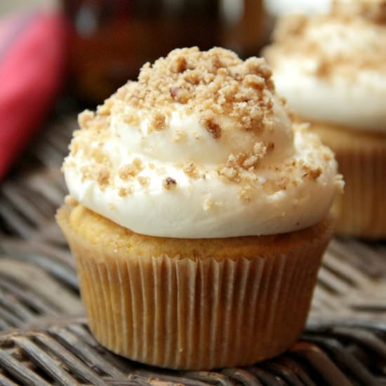 Pumpkin Ale Cupcakes