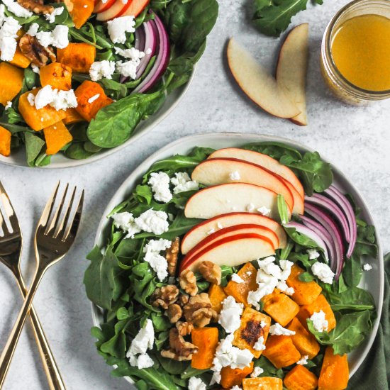 Butternut Squash and Apple Salad