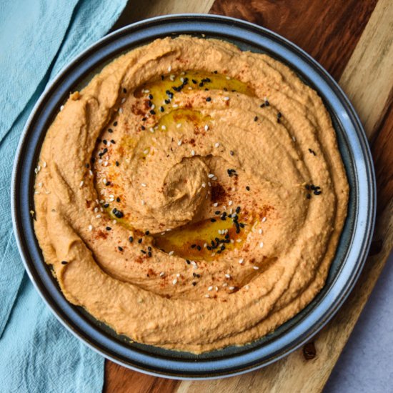 Roasted Red Pepper Hummus