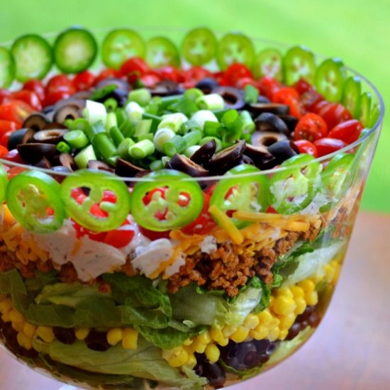 Layered Taco Salad