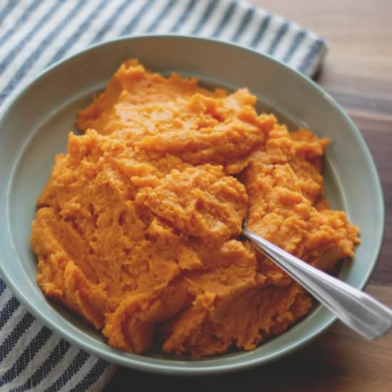 Easy Mashed Sweet Potatoes