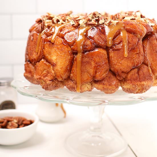 Salted Caramel Monkey Bread