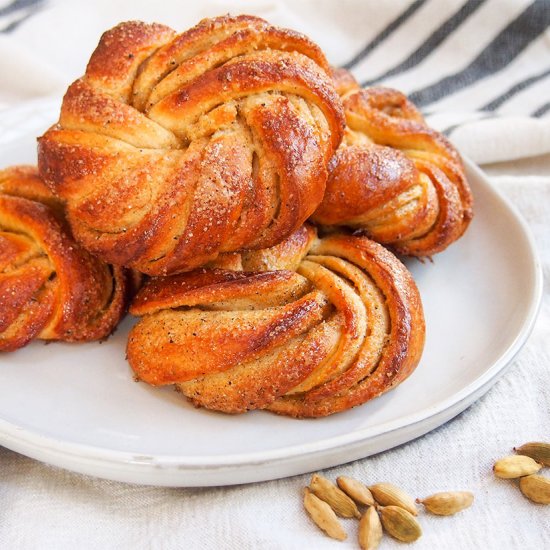 Swedish cardamom buns